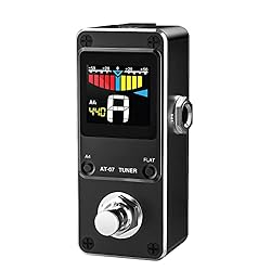 Guitar Tuner Pedal with True Bypass, Chromatic