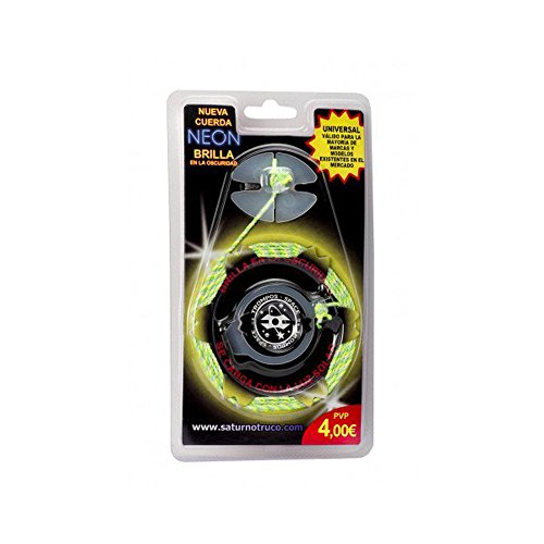 Replacement String with Button for Spin Top by Trompos Space (Neon Green)