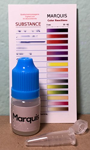 Marquis Reagent testing Identification Reaction