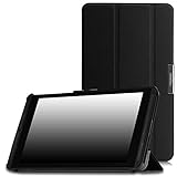 MoKo Nvidia Shield Tablet K1 8.0 Case - Ultra Lightweight Smart Slim Shell Stand Cover Case for 2015 Nvidia Shield K-1 8-inch Wifi/Lte Tablet (Newest Version)/ 2014 Nvidia Shield 2 Tablet, BLACK