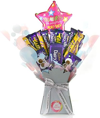 Dairy Milk Thank You Star Chocolate Bouquet - Luxury Thank You Gifts SGS-349