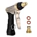 Crenova Hose Nozzle, Spray Nozzle High Pressure Water Gun with Easy Flow Control Setting and Ergonomic Trigger for Plant Watering, Deck or Sidewalk Cleaning primary
