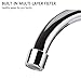 Sink Water Faucet Single Handle One Hole High Arc Chrome Stainless Steel Faucet for Kitchen Garden Boat Camper Water Filter Dispenser Easy Install