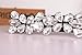 Dorchid Women Rhinestone Belt Crystal Sparkly Elastic Thin Belts for dressy Lady White S