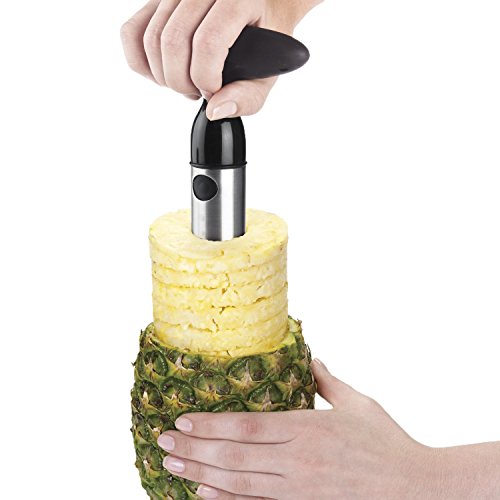 Pineapple Corer and Apple Corer - Pineapple Corer Slicer Peeler Stainless Steel , 3 in 1 Tool , Get a Set of 2 Items All Together!