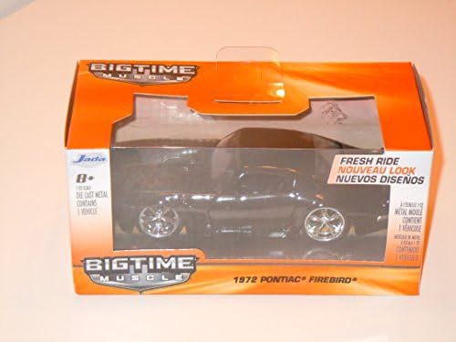 Jada Bigtime Muscle 1:32 Scale 1972 Pontiac Firebird Black