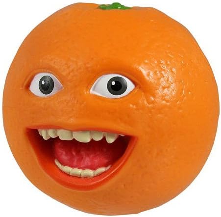 Annoying Orange 2 1/2 Inch Talking PVC Figure Laughing Orange by The Bridge District