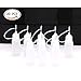 Pomeat 20pcs 10ML Steel Needle Drip Tip Plastic Empty Dropper Bottle for E-Juices & Liquids