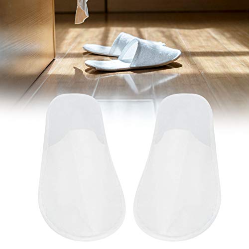 GangZhENgSd 50 Pairs Disposable Slippers White Disposable Slippers