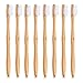 Bamboo Toothbrush - Gentle Soft, 8 Pack – Natural, Biodegradable, Eco-Friendly Toothbrush by MitButy