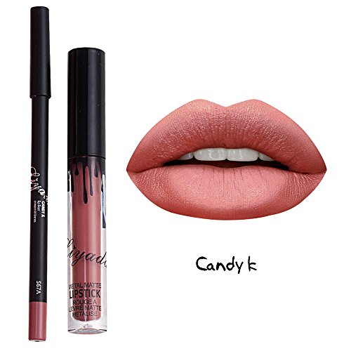 CANDY K MATTE LIP KITS by Liyada