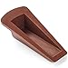 HouseHold Impressions 5 Pack Rubber Wedge Door Stoppers (Brown) | Premium Heavy Duty Non-Scratching Portable Door Stop Bumper | Good for all Floors | Anti-Slip Solid Design Prevents Doors from Closing