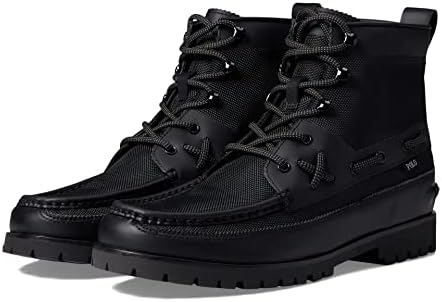 Polo Ralph Lauren Men\'s Size 9 Black Suede Ranger Boots New Amazon.com | POLO RALPH LAUREN Men main image 2