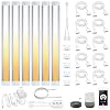 Smart Cabinet Lights Under Counter LED Lighting Dimmable Strip Lights, Warm, Daylight, Cool White Adjustable Light Bar…