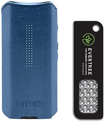Davinci IQ2 Vaporizer + Evertree Grinder Card (Cobalt)