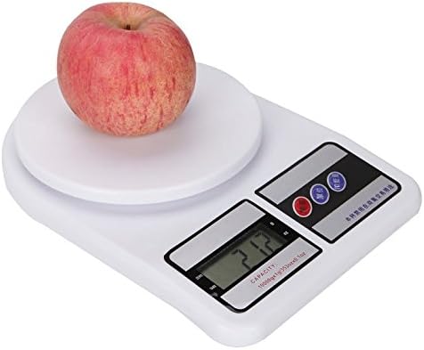 Sopernex? Electronic LCD Plastic Kitchen Weighing Machine, Multicolour Bowl Scale