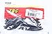 Zoom Bait Finesse Worm Bait-Pack of 20 (Black, 4.75-Inch)