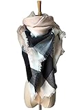 ZOMOY Women's Scarf Tartan Plaid Blanket Long Shawl Winter Warm Large Lattice