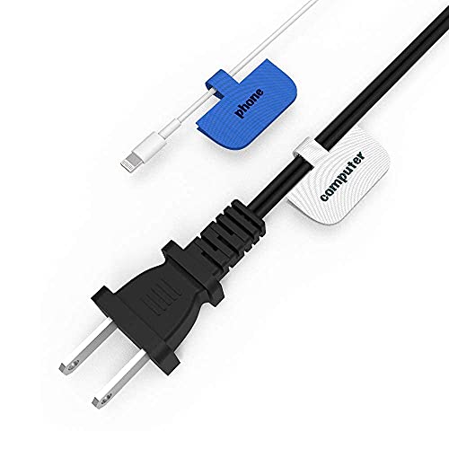 Cable Labels Large Size, XIAOXI Write On Cord Label, Wire Labels, Cable