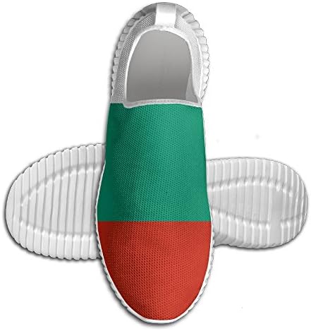 Bulgarian Flag Men's Running Sport Shoes Mesh Breathable Casual Training Sneakers Gym Athletic Shoes