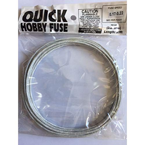 White Fuse Model Rocketry Quick 3mm 20ft roll