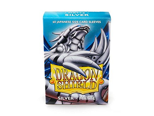Sleeves: Dragon Shield Matte Japanese Silver (60)