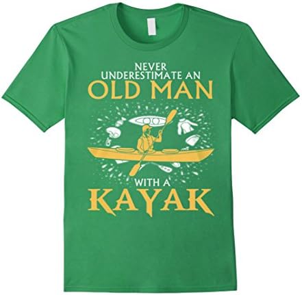 Men's Old Man With A Kayak Large Grass