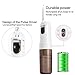2NICE Portable Water Flosser Oral Irrigator with Nasal Wash Function of 2 Modes IPX6 Waterproof Rechargeable by USB Charger (Brown)