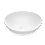 GAOMON Vessel Sink Ellipse, 16"x13" Bathroom Sink