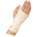 UptoFit- Copper Wrist Compression Sleeve, Hand Brace Wrist Support for Carpal Tunnel, Wrist Brace for Tendonitis, Breathable Copper Compression Sleeve, White/Skin in Large, Pack of 1