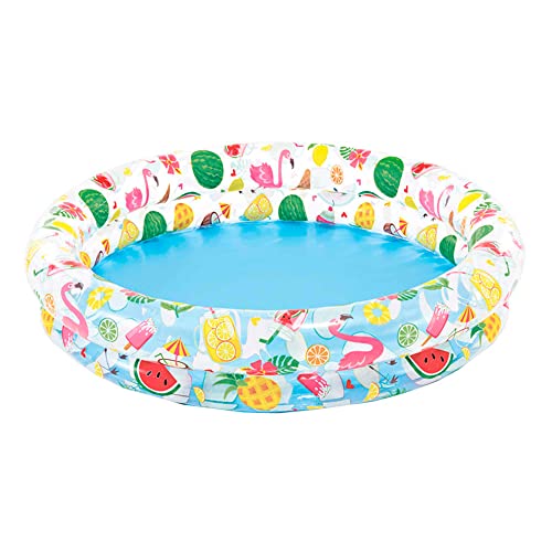 Intex Inflatable Stars Kiddie 2 Ring Circles Swimming Pool (48" X 10") [Assorte…