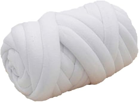Amazon Com Chunky Cotton Tube Yarn 80 Meters Cotton Braid Yarn