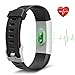 Fitness Tracker HR,Teslasz IP67 Waterproof Fitness Tracker With Heart Rate Monitor Auto-Sleep Monitor 14 Kinds of Training Modes Fitness Tracker 0.96 Inches OLED Display Activity Tracker
