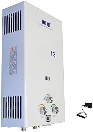 AQUAH JSD24K Indoor Liquid Propane Gas Tankless Water Heater , 3.2 GPM