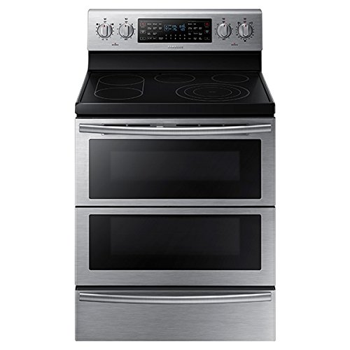 Samsung NE59J7850WS 30 Self-Cleaning Freestanding Electric Double Range
