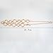 CLARA Womens Polished Metal Chain Belt O-Ring Waist Band Decorated Waist Belt for Loose Dress Sweater Blouse Shirt Silver, A-silver, One Size