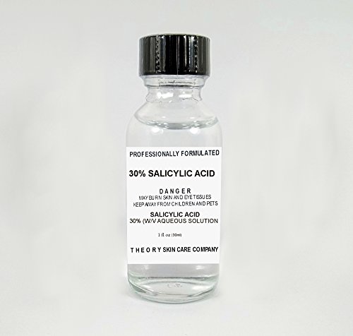 Salicylic Acid 30% Chemical Peel 1 Fl Oz (30ml)bottle Medical Pure, Instruction Included, Attention Our Salicylic Acid Is Formulated with Alcohol. Please Do Not Buy If This Is an Issue for You