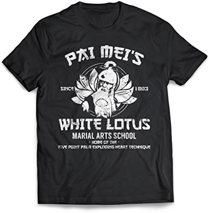 PAI MEI'S WHITE LOTUS Kill Bill T-Shirt XX-Large Black
