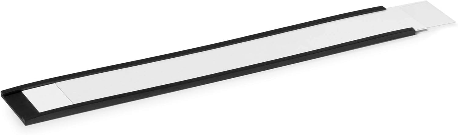 Durable 171458 Magnetic C-profiles incl. labels, 200 x 30 mm (W x H), 50 pieces, anthracite