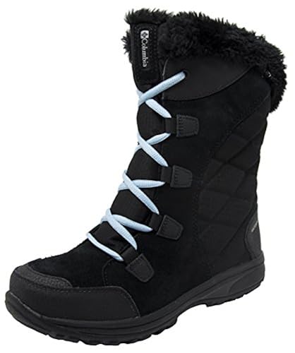 Columbia Women's Ice Maiden II Snow Boot, Black/Oxygen, in Oman