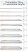 Lumalife Luxe Thin Firm Memory Foam Pillow, Adjust Height from 1/2 Inch Ultra Thin to 4½ Inches Thick, Use 4 Slim Memory Foam Thinserts to Adjust Loft or Change Pillow Contour