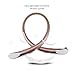 INMAS Bluetooth Heaphones, Wireless Retractable Neckband Noise Canceling Stereo Headpsets, Bluetooth V4.1 Sport Headphones Built-in Microphone For iPhone Android Samsung Mobile Phones (Rose Gold)