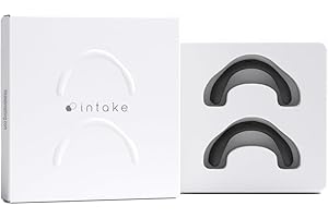 Intake Breathing Extra Intake Bands (Pack of 2), Small-Medium (M1), Matte Black. (Tabs NOT Included)