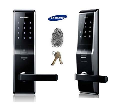 Fingerprint SAMSUNG SHS-5230 (SHS-H700) digital door lock keyless touchpad security EZON + 2pcs of Emergency keys EXPRESS Ship