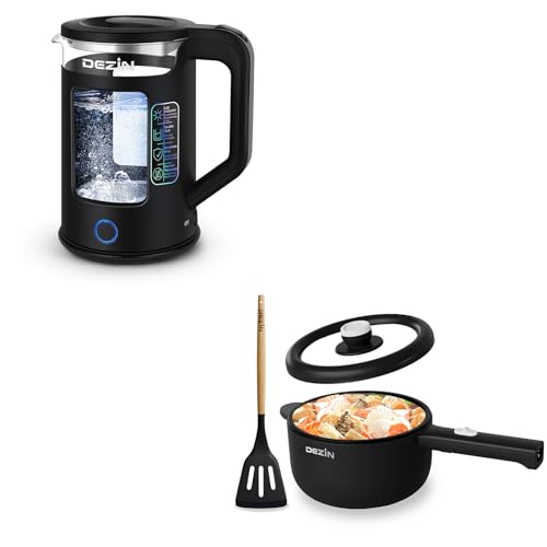 Dezin 2L Hot Pot Electric and 1.5L Electric Kettle