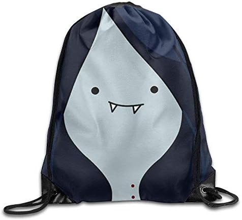BiXiShop Adventure Time Marceline The Vampire Queen Drawstring Backpack Sack Bag