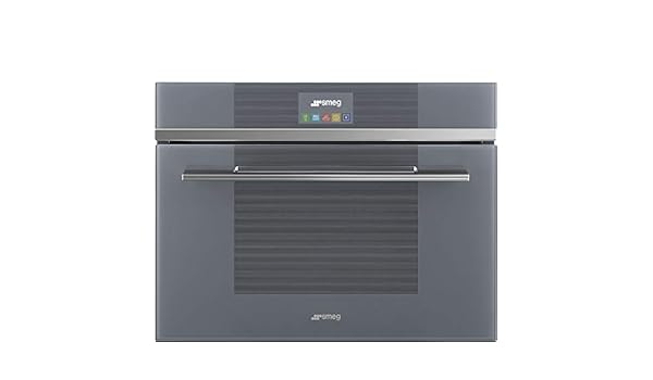 SMEG SF4104MCS - Horno compacto (45 cm, con microondas integrado ...