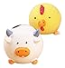 OYO-MALL Squeaky Dog Toys, Durable, Rubber Balls