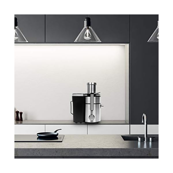 Duronic Juicer JE10 | Centrifugal Juice Extractor | 2 Speed Settings | 1000W | Stainless-Steel | Wide Mouth | For Whole…