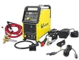 Weldpro Digital TIG 200GD ACDC 200 Amp Tig/Stick Welder with Pulse CK 17 Worldwide Superflex Torch/with Trigger Switch Dual Voltage 220V/110V